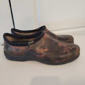 SLOGGERS MEN'S CAMO WATERPROOF RAIN SHOES SIZE 12